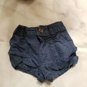 Baby Cat & Jack Blue Shorts 0-3M